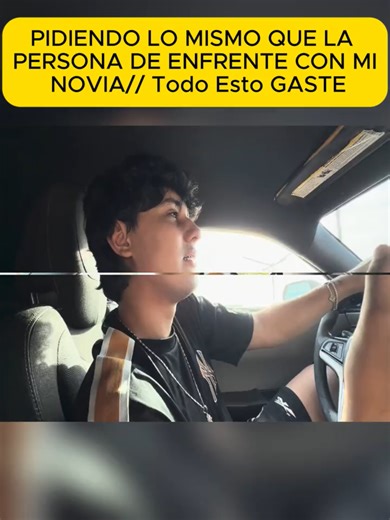 PIDIENDO LO MISMO QUE LA PERSONA DE ENFRENTE CON MI NOVIA Todo Esto GASTE#fyp #videos #foryoupage❤️❤️ #vairalvideo