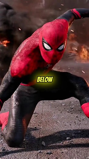 Tony Stark’s Hidden Upgrade in Spider-Man’s Suit Nobody Noticed#spiderman