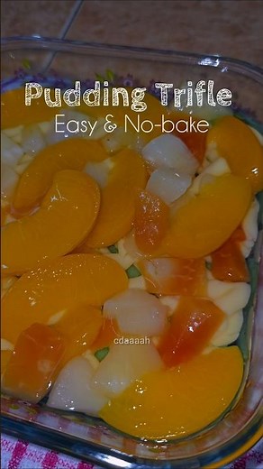 Pudding Trifle | Easy & No-bake 😽