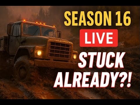 🚛 SnowRunner Season 16 LIVE | Starting Jobs & Exploring the New Map!