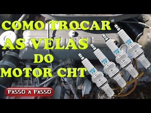 How to change the spark plugs on a CHT engine