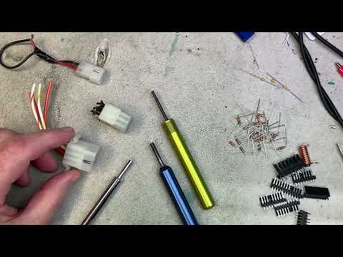 How to remove Molex .093 or .062 pins from a connector