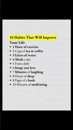 10 Simple Daily Habits That Will Transform Your Life Forever
