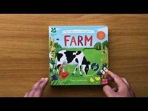 Farm with Sliders Book - Read Aloud Book for Children and Toddlers