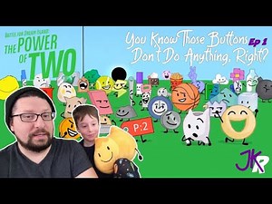 BFDI The Power of Two REACTION Episode 1: You Know Those Buttons Don't Do Anything, Right?