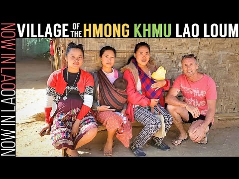 Travelling Laos | Hill Tribes Hmong, Khmu and Lao Loum live together in High Mountain Village Laos