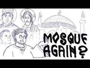 Turning Hagia Sophia Into a Mosque Again (Pencils & Prayer Ropes)