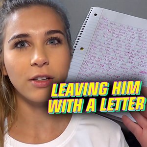 Leaving My Boyfriend with ONLY a BREAK UP Letter... | Jack & Jaycee