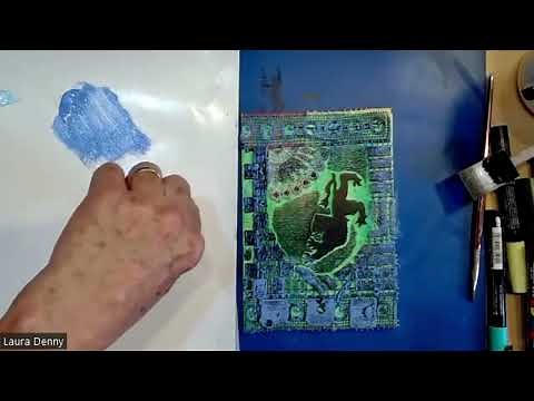 Embellishing a Collagraph Plate and Prints