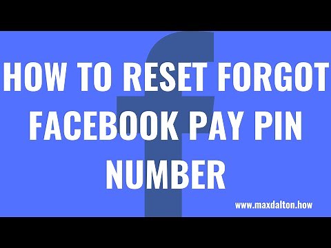 How to Reset Forgot Facebook Pay PIN Number