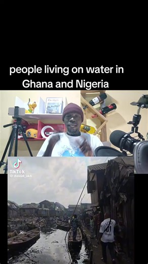 people living on water in Nigeria and in Ghana. #ghanaians #nigeria #nigeriantiktok🇳🇬 #ghanatiktok🇬🇭 #tourism .