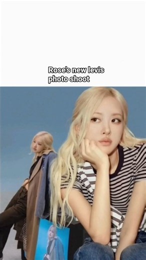 Rose's New Levi's Photo Shoot #rosé #levis #photoshoot #ytshorts #fypシ゚viral