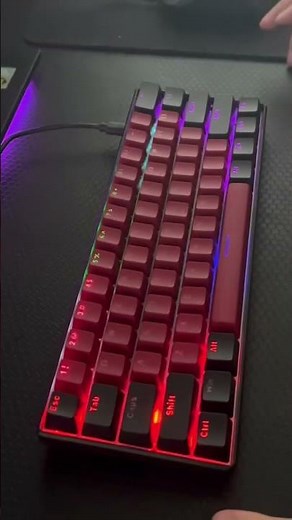 Are you tired playing video games on your laptop keyboard ? Try Snpurdiri’s newest keyboard!