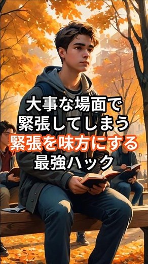 大事な場面で緊張する人、これ試して #緊張対策 #心理学 #メンタル