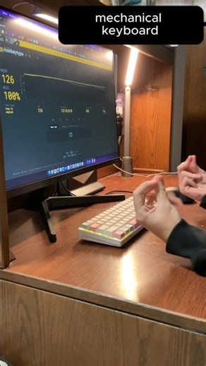 Which keyboard is faster? #aesthetic#apple #keyboard #asmr #cute #tech #gadget #setup #chill #type