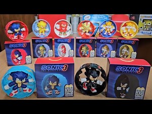 Unboxing McDonald's Happy Meal Sonic The Hedgehog 3