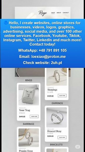 How to Build a Professional Website & Online Store in 2025 Shopify, WordPress, Wix, WooCommerce Site