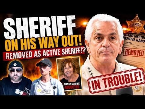 💥 SHERIFF NANOS OUT!💥 Is Sheriff Nanos Time Coming ?, Nancy Guthrie Abduction #nancyguthrie