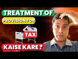 Treatment of provision for tax in cash flow statement