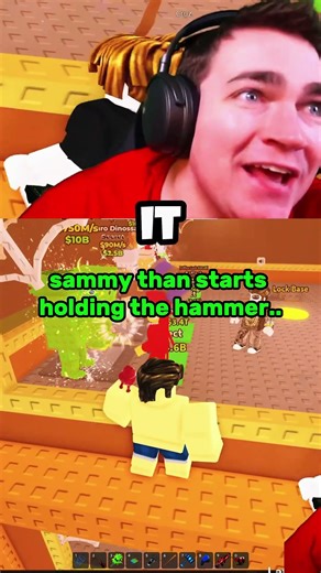 When Sammy DELETED This Fan's BRAINROT's and Made Him CRY..#stealabrainrot