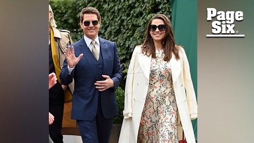 Tom Cruise and rumored girlfriend Hayley Atwell attend Wimbledon together