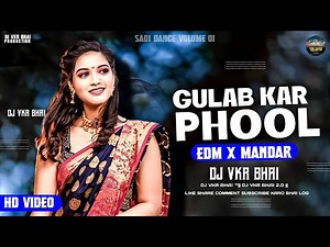 Gulab Ke Phool Cg | गुलाब के फुल |Edm x Mandar Mix | Dj VKR BHAI 2.0 | cg dj song 2024