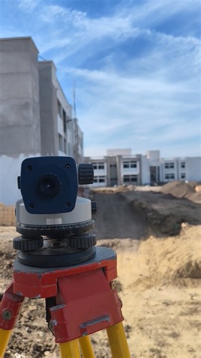 "Civil Engineering Field Work: Leveling Process & Equipment Tutorial" #CivilEngineering #site #work