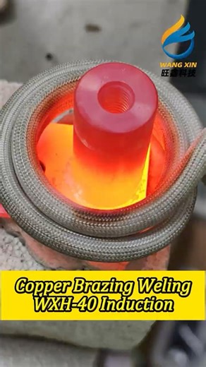 High Frequency 40KW Copper Brazing Welding Induction Machine