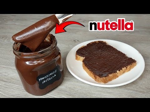 Homemade Nutella recipe NO chemicals