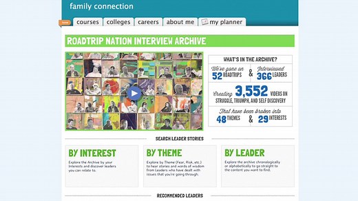 Introducing the Roadtrip Nation Interview Archive in Naviance
