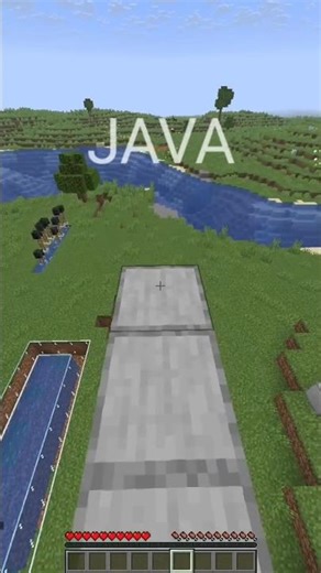 JAVA VS POKET SOUND #minecraft #shorts