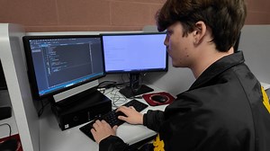 Henderson State’s Computer Science program prepares students for in-demand careers as application/system programmers, systems analysts, software engineers, database administrators, and network administrators. Learn more about our bachelor’s degree in Computer Science at go.hsu.edu/computerscience. | Henderson State University