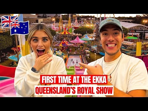 Brits Explore The EKKA – Brisbane’s Most Aussie Day Out!