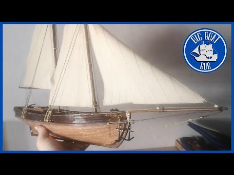 Polaris Miniature Wooden Ship Assembly (Satisfying Wooden Ship Model Making)