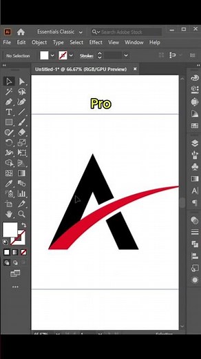 Beginner vs Pro in Adobe Illustrator | Design Skill Transformation 🔥 #shorts