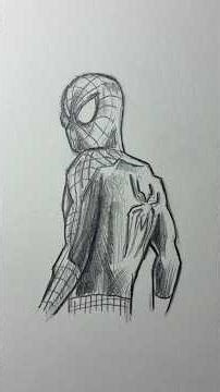 Spider man drawing tutorial! #drawing #art #spiderman