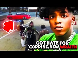 Yungeen Ace Received Hate For Buying A Brand New Wraith🤦🏾‍♂️ | GTA RP | LastStoryRP