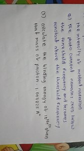 the intensity of incident radiation(8) The photo current remai... | Filo