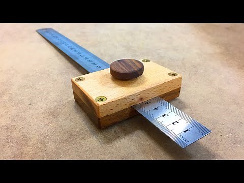How to Make a Ruler Marking Gauge