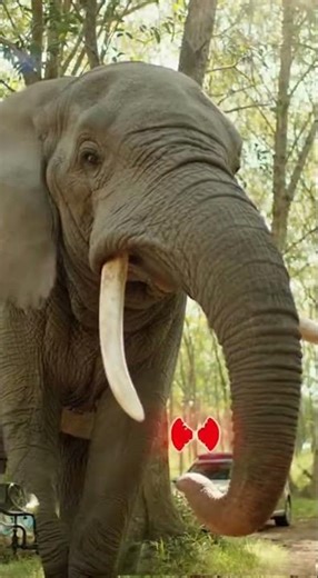 The Sparrow & The Elephant | Funniest 15s Animal Story.