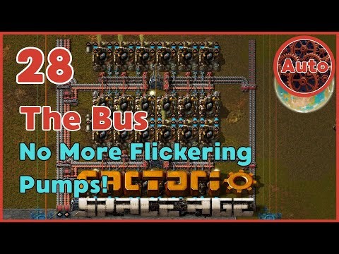Fixing Flickering Pumps & Building Batteries | Factorio Space Age New Player Guide | #28