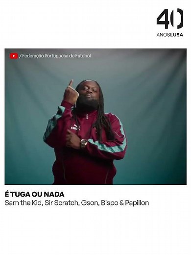 Portugal's official song for the 2026 World Cup features Sam The Kid, Bispo, Gson, Papillon and S...