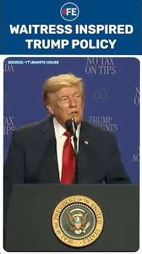 Trump Reveals The Las Vegas Waitress Who Inspired His "No Tax On Tips" Policy