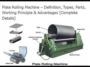 Plate Rolling Machine – Definition, Types, Parts, Working Principle & Advantages [Complete Details]