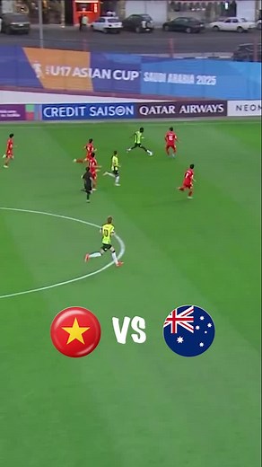 U17 Vietnam vs U17 Australia 🔥#learnontiktok #football #vietnam