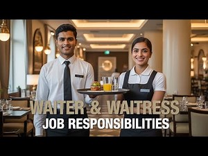 Waiter And Waitress Job Responsibilities || How To Work Waiter And Waitress || Waiter Job Interview
