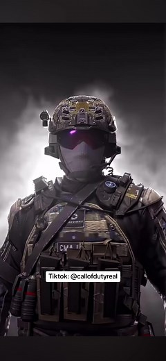 Futuristic Armored Character in Battle Scene