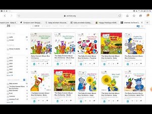 The Baby Einstein Music Box Orchestra at Internet Archive