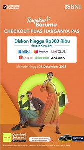 Tenang, BNI paham 🫡 Kamu bisa manfaatin Kartu BNI buat belanja online!