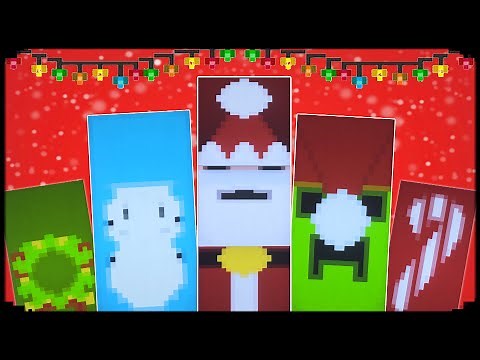 ★ Minecraft: 12 Christmas Banner Designs